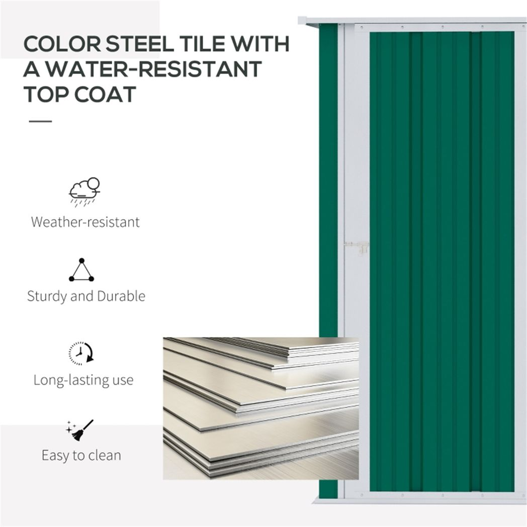 cortex-london-york-green-galvanised-steel-outdoor-storage-shed