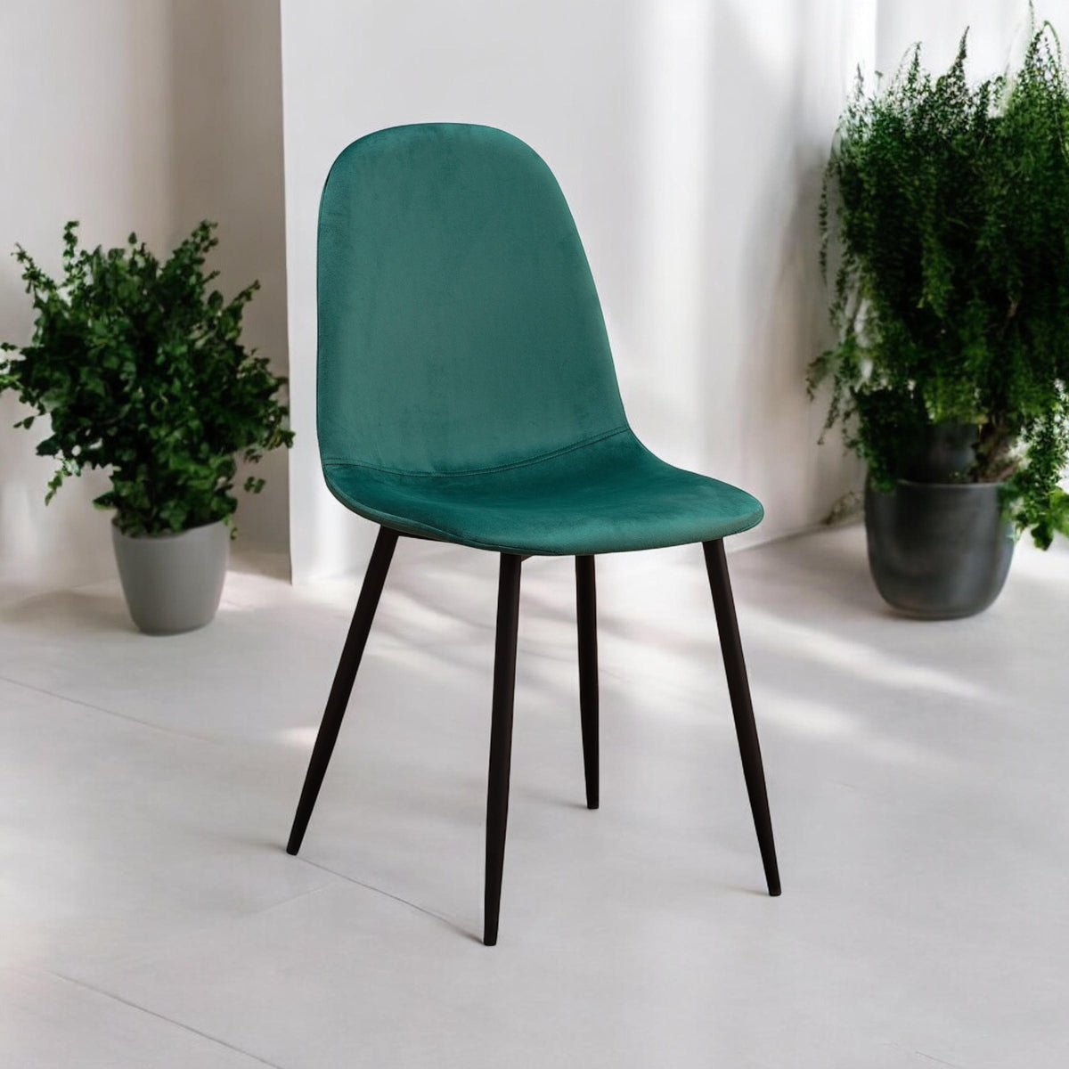 cortex-london-kensington-green-velvet-dining-chair-black-metal-legs