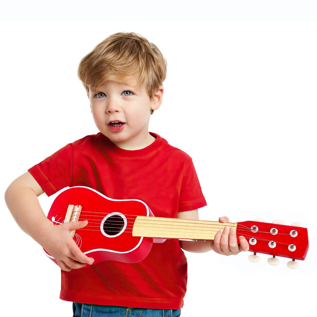 cortex-london-windsor-red-wooden-kids-guitar-six-strings
