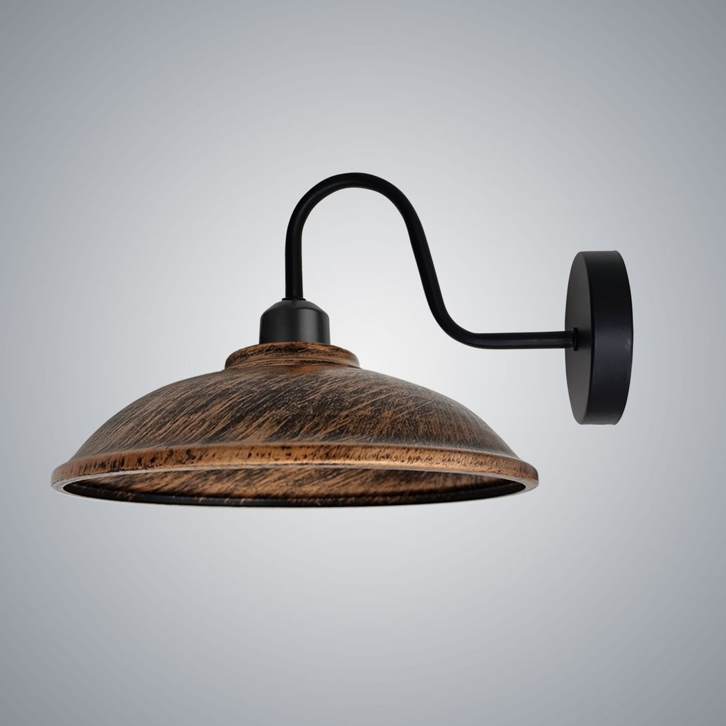 cortex-london-york-brushed-copper-black-swan-neck-hemisphere-e27-wall-light