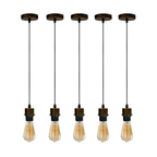 cortex-london-york-industrial-brushed-copper-e27-pendant-light-5-pack