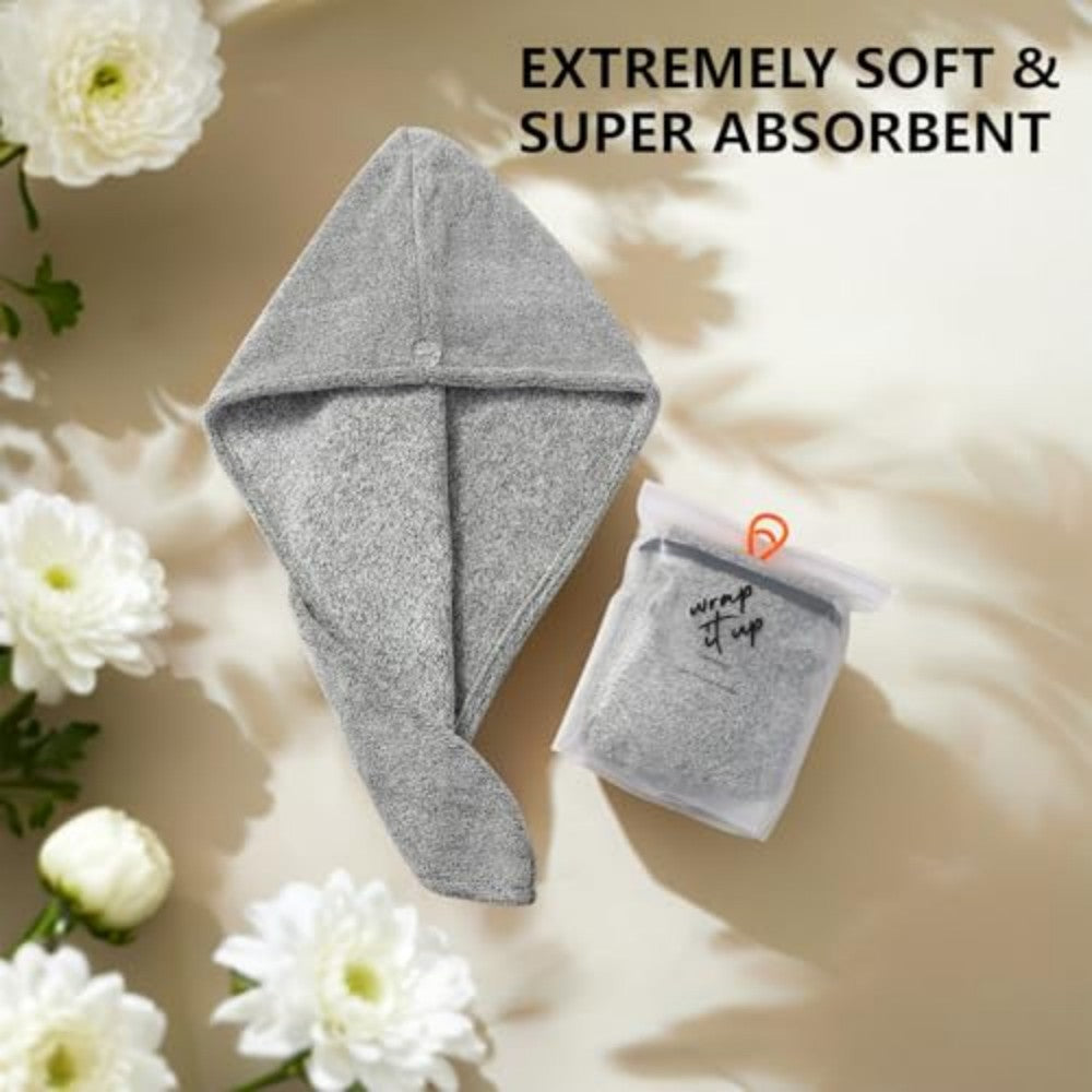 2 Pcs Thick Hair Dry Towel