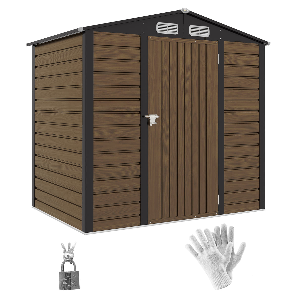 cortex-london-windsor-oak-galvanised-steel-garden-shed-vent
