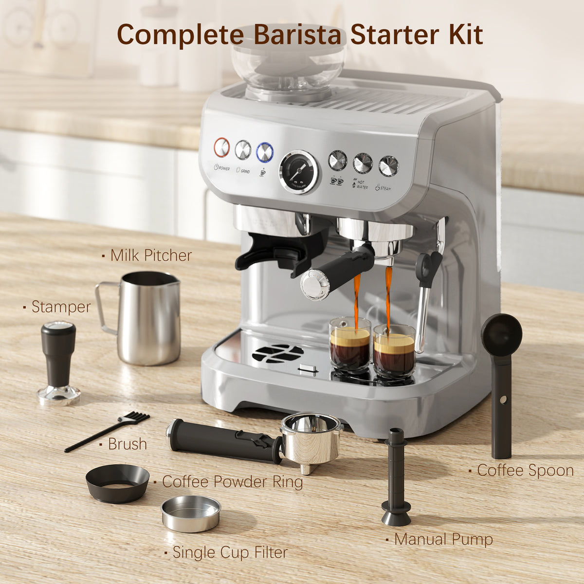 cortex-london-windsor-espresso-machine-bean-grinder-steam-wand-silver