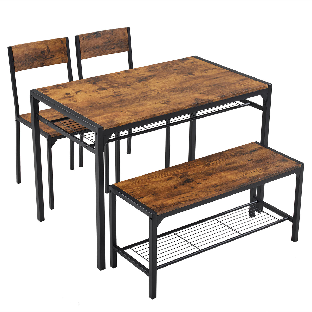 cortex-london-yorkshire-rustic-brown-dining-table-set-for-4-with-two-chairs-and-bench