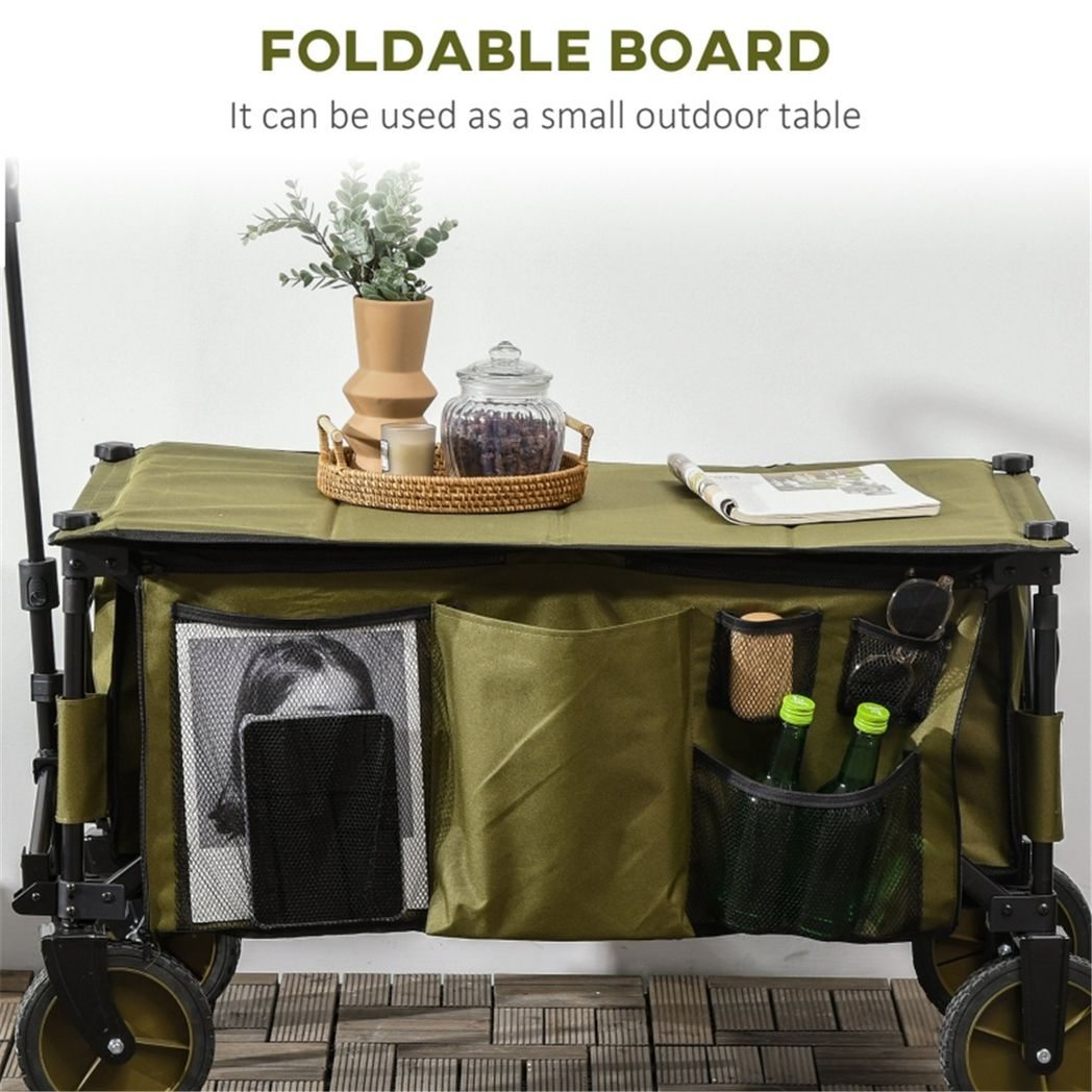 cortex-london-york-folding-garden-cart-green-125l-steel-oxford-cloth