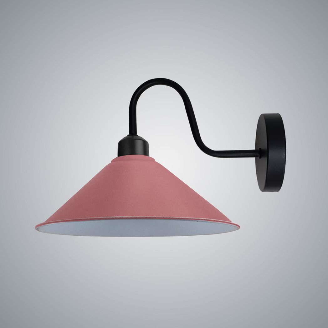 cortex-london-windsor-pink-black-vintage-e27-wall-light