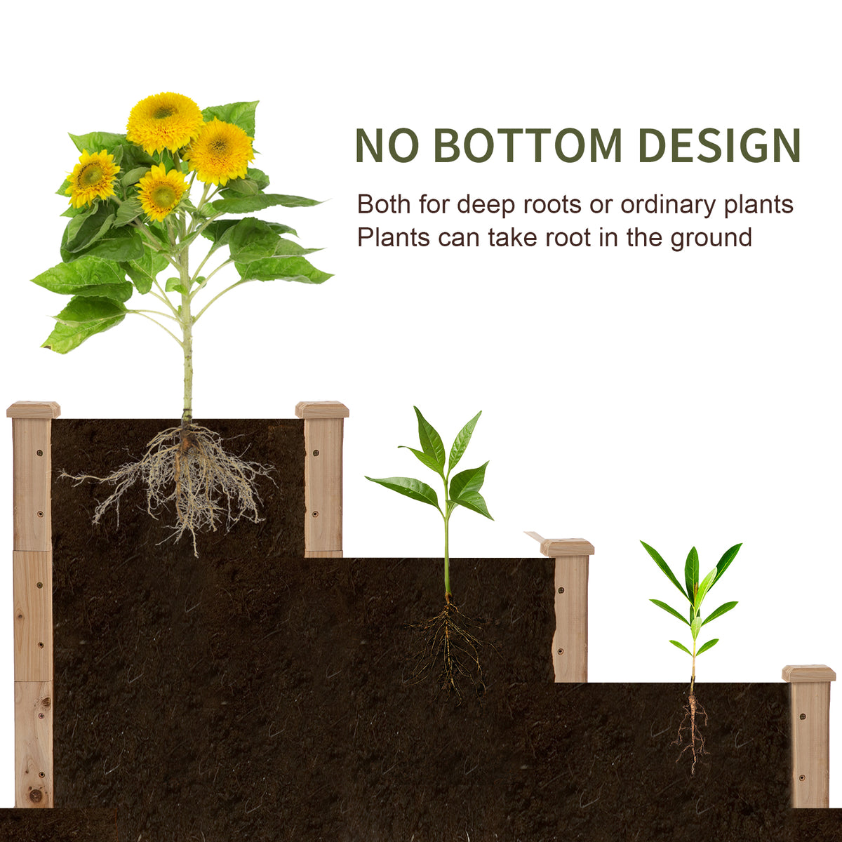 cortex-london-york-wooden-3-tier-raised-bed-planter-124x124x56cm