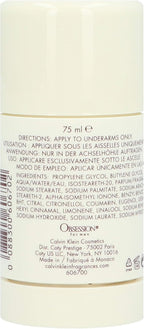 Calvin Klein Obsession for Men g Deodorant Stick 75ml