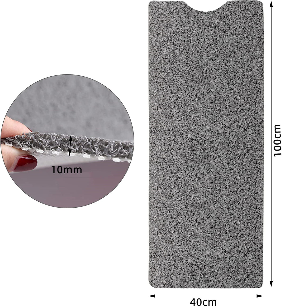 Loofa Bathtub Mat