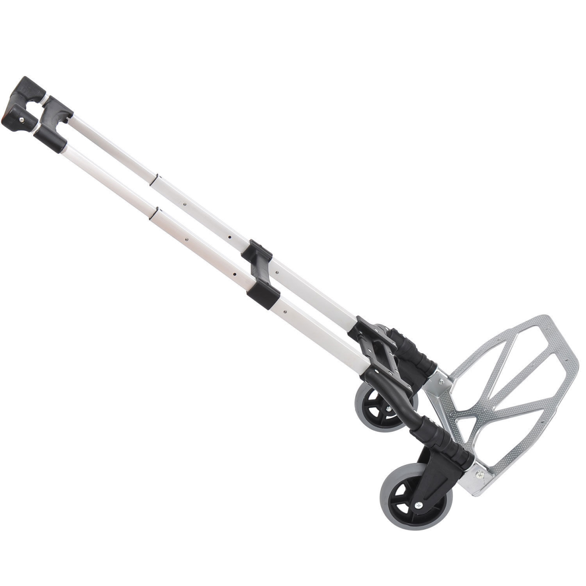 cortex-london-westminster-folding-hand-truck-silver-aluminium-alloy-plastic