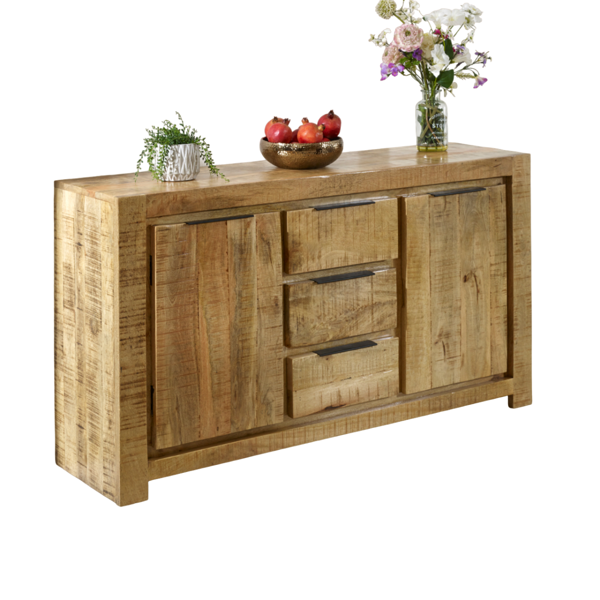cortex-london-surrey-solid-mango-wood-large-sideboard-2-door-3-drawer