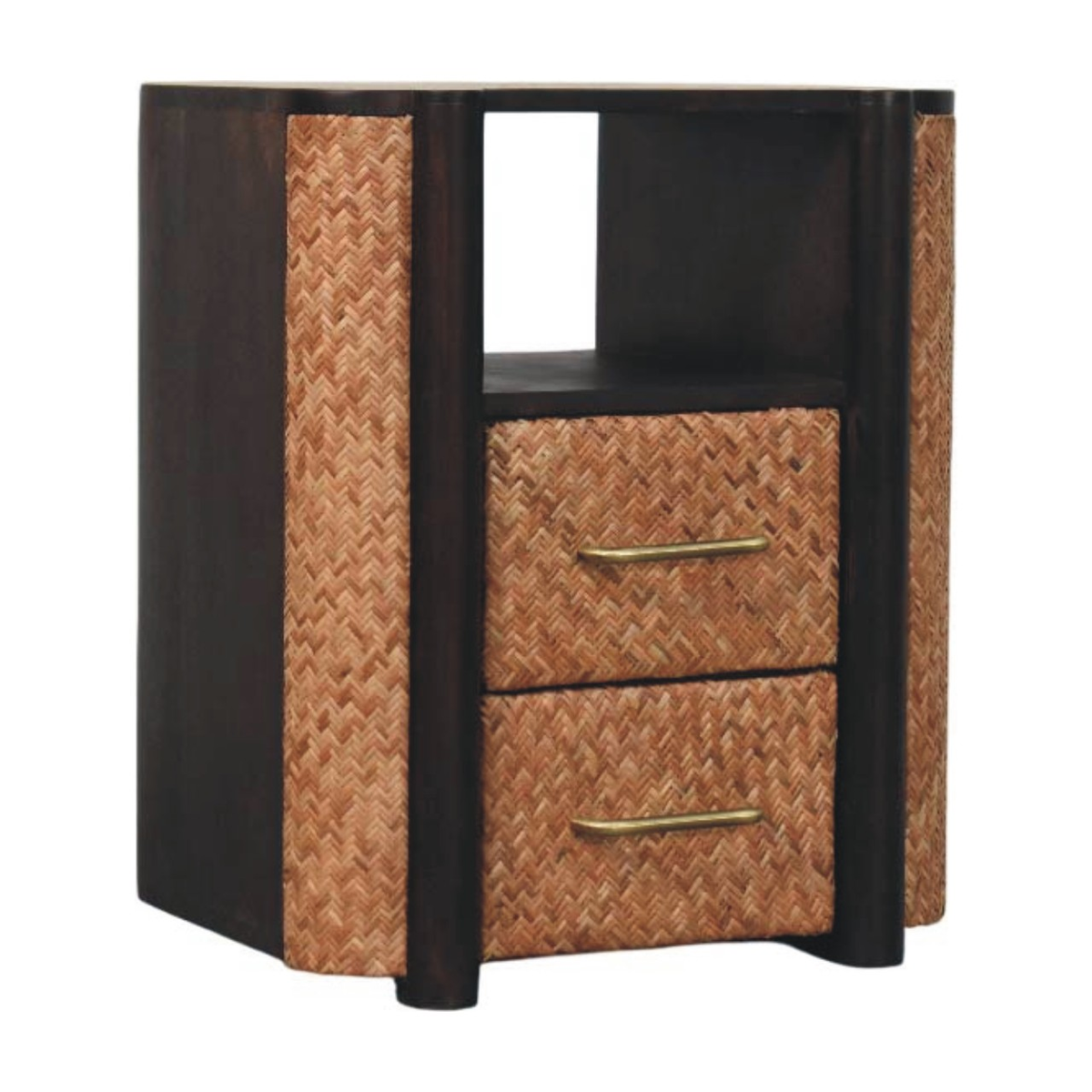 cortex-london-windsor-rattan-mango-wood-two-drawer-nightstand