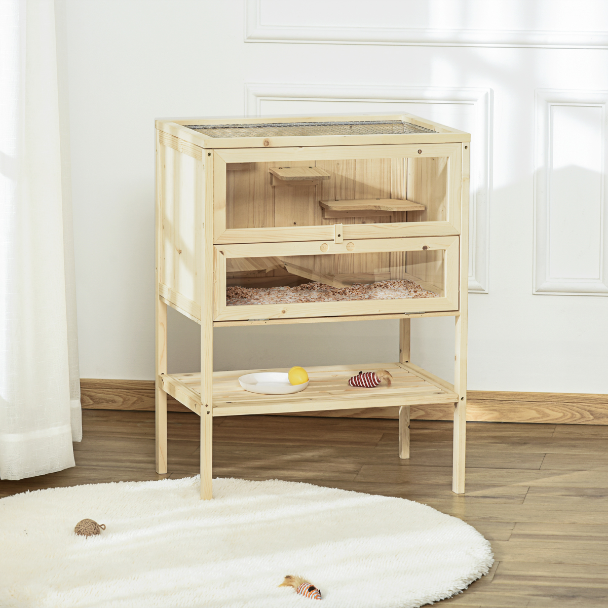 windsor-natural-fir-wood-hamster-cage-cortex-london