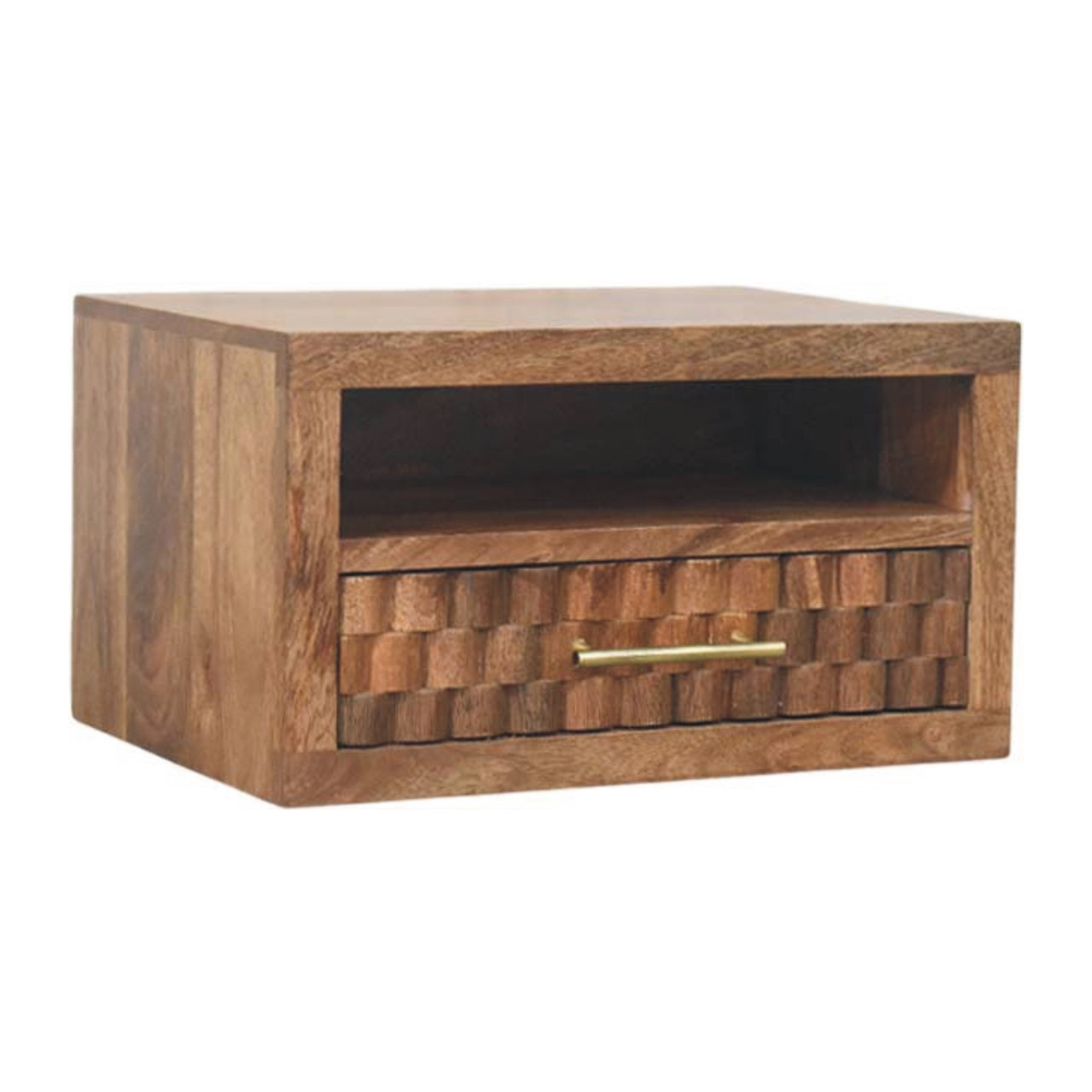 cortex-london-cadiz-carved-golden-teak-mango-wood-wall-mounted-nightstand-drawer-open-shelf