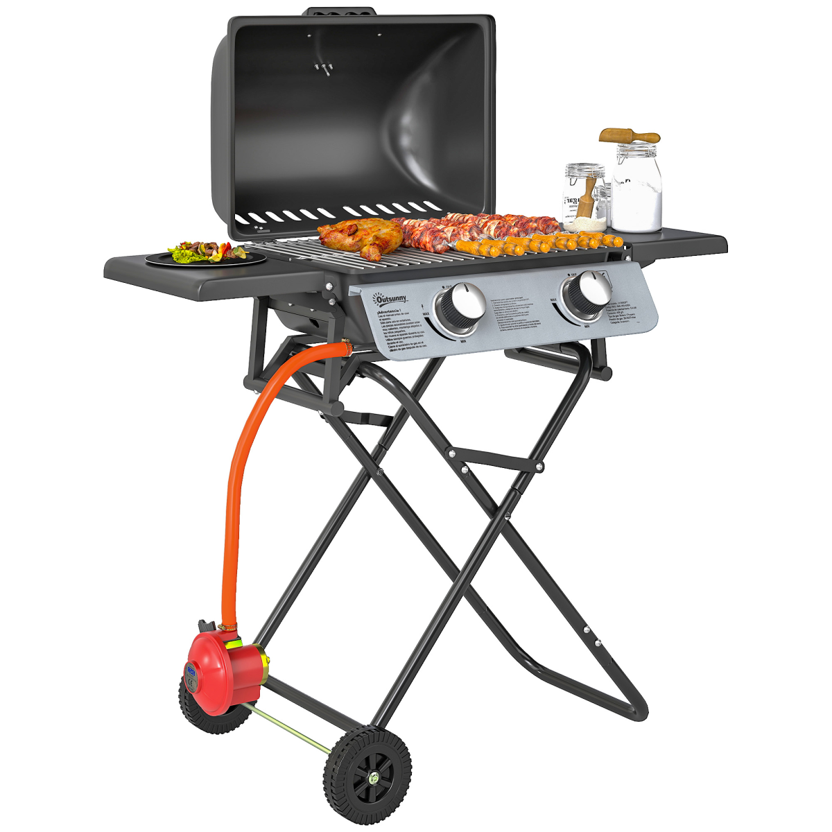 cortex-london-windsor-foldable-two-burner-gas-barbecue-grill-black
