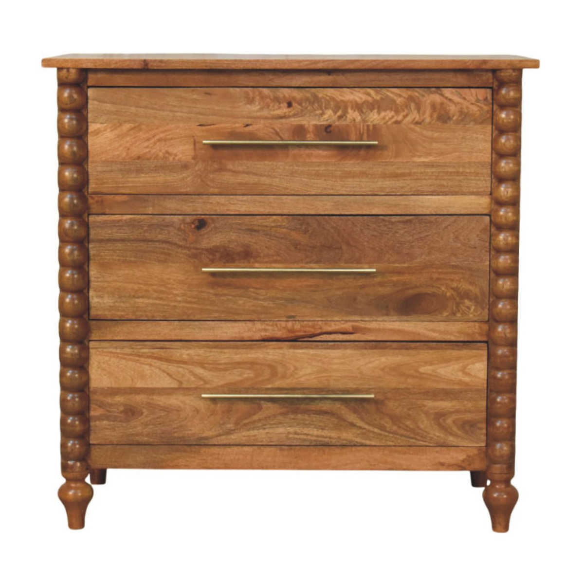 cortex-london-windsor-brown-solid-mango-wood-spindle-3-drawer-chest