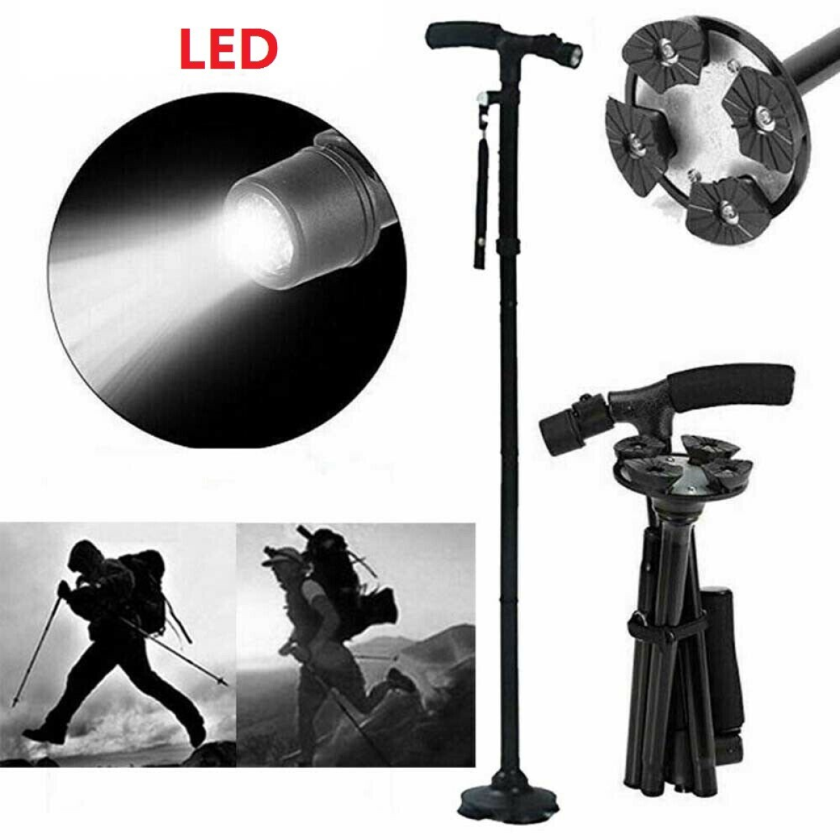 cortex-london-windsor-led-folding-walking-cane-black-aluminium-alloy