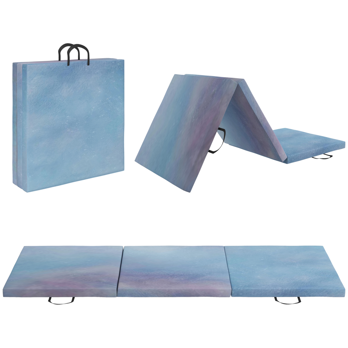 cortex-london-windsor-foldable-gymnastics-crash-mat-6ft-blue