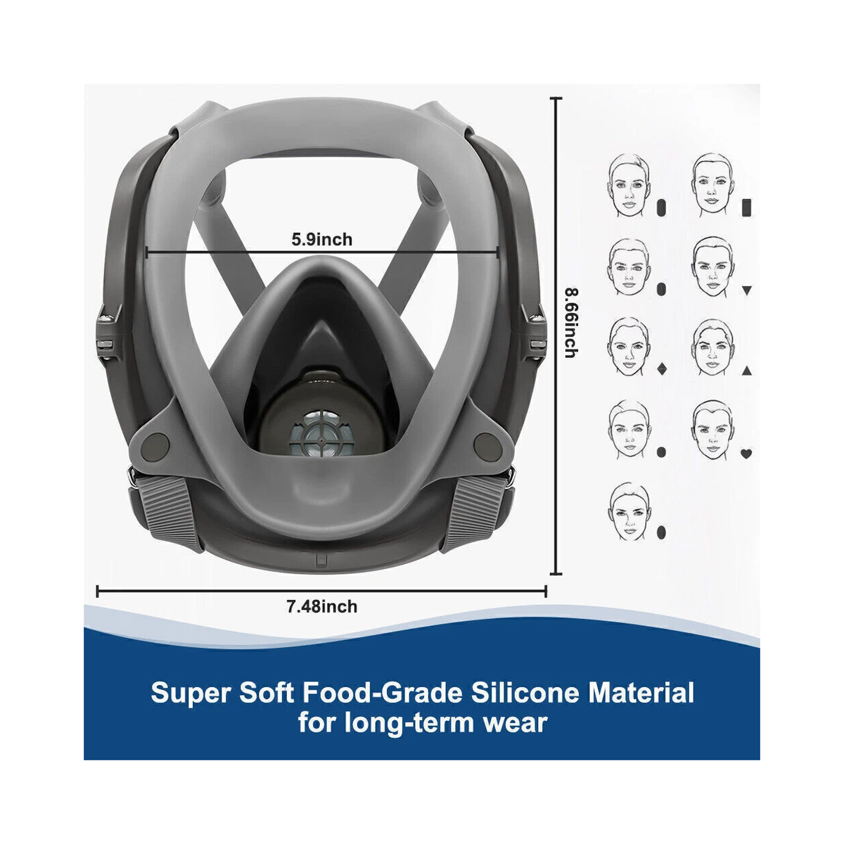cortex-london-york-full-face-reusable-respirator-mask-grey-silicone