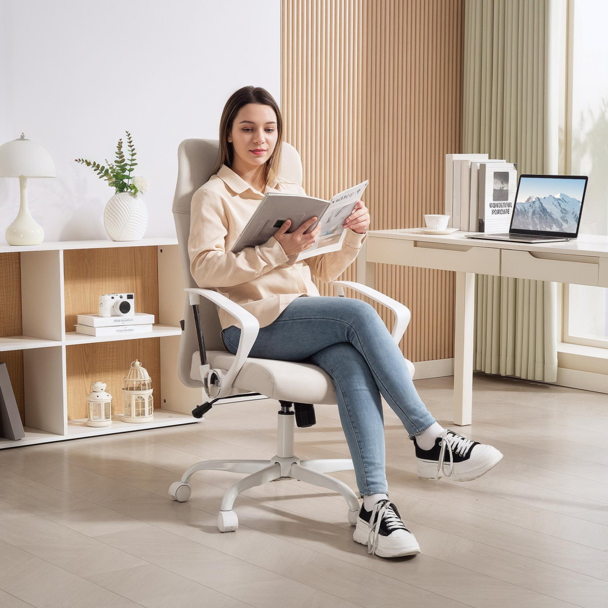 cortex-london-windsor-cream-white-linen-feel-office-chair