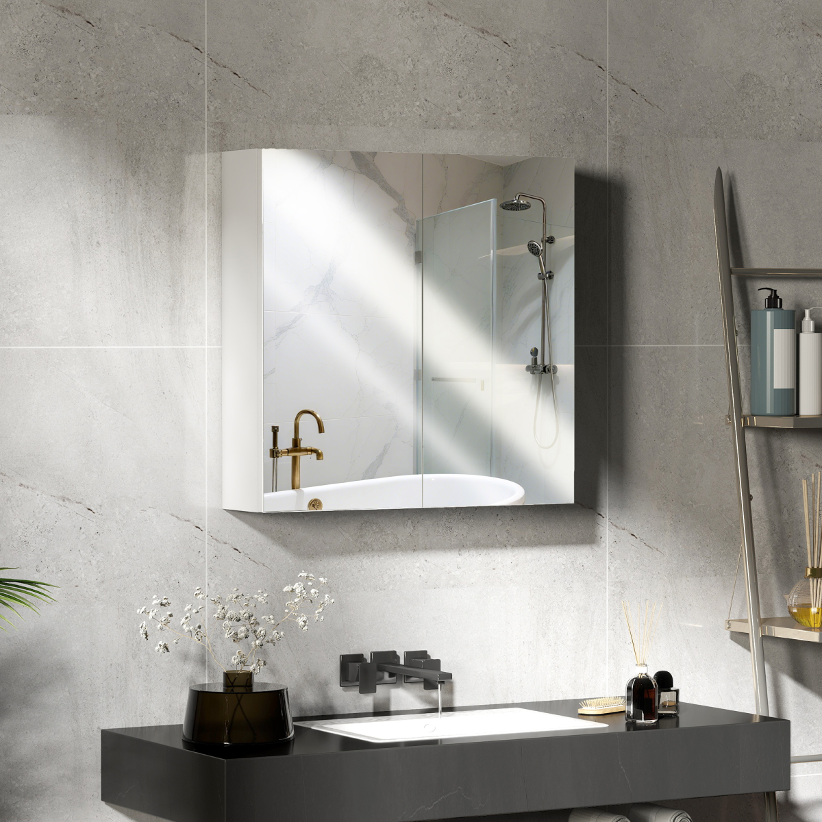 cortex-london-windsor-white-mirrored-bathroom-cabinet