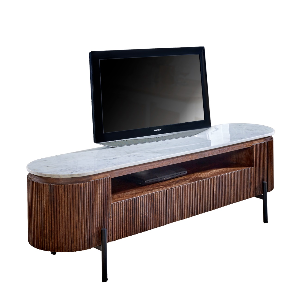 cortex-london-york-opal-large-mango-wood-tv-stand-white-marble-top-metal-legs