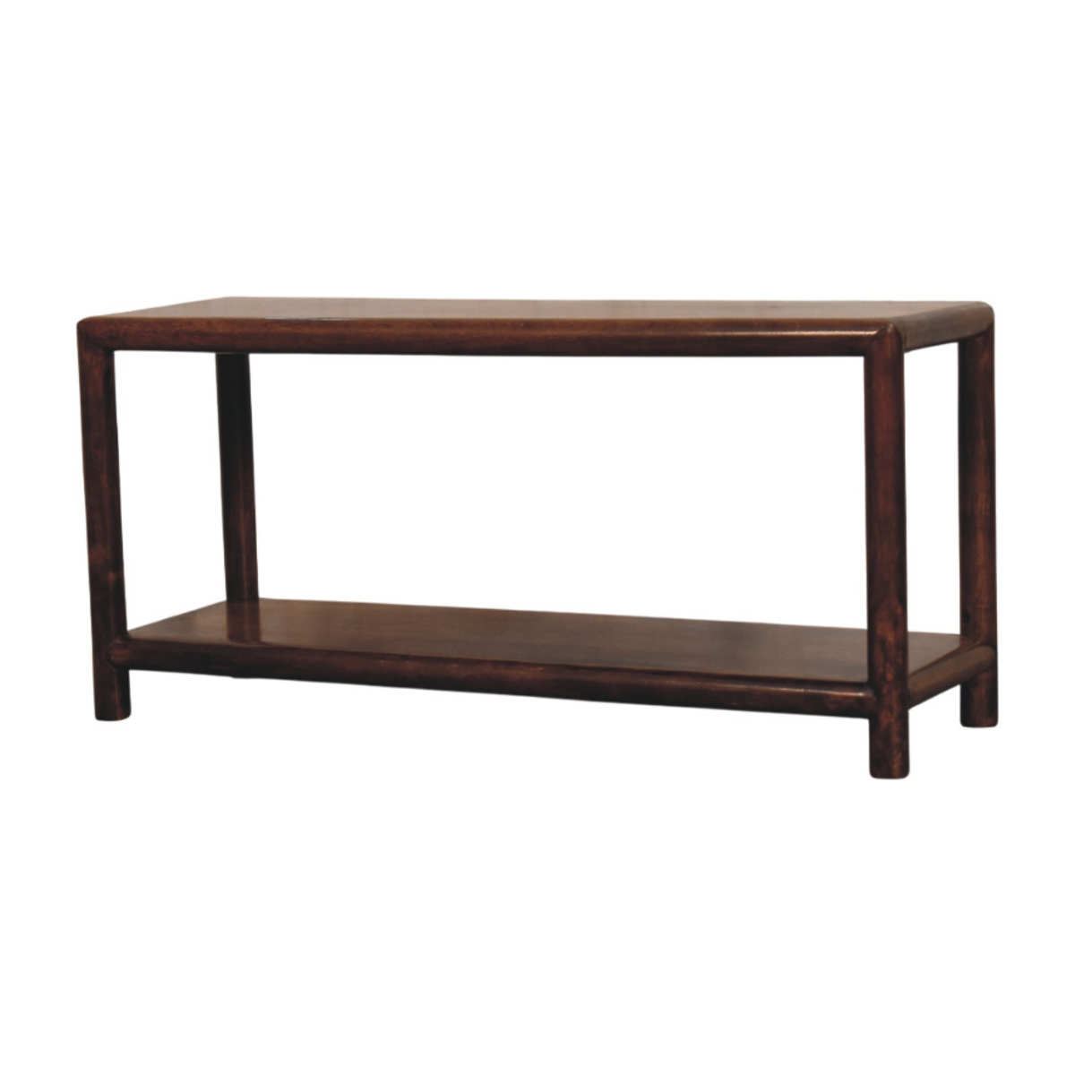cortex-london-windsor-regency-solid-mango-wood-bench-dark-brown-one-shelf