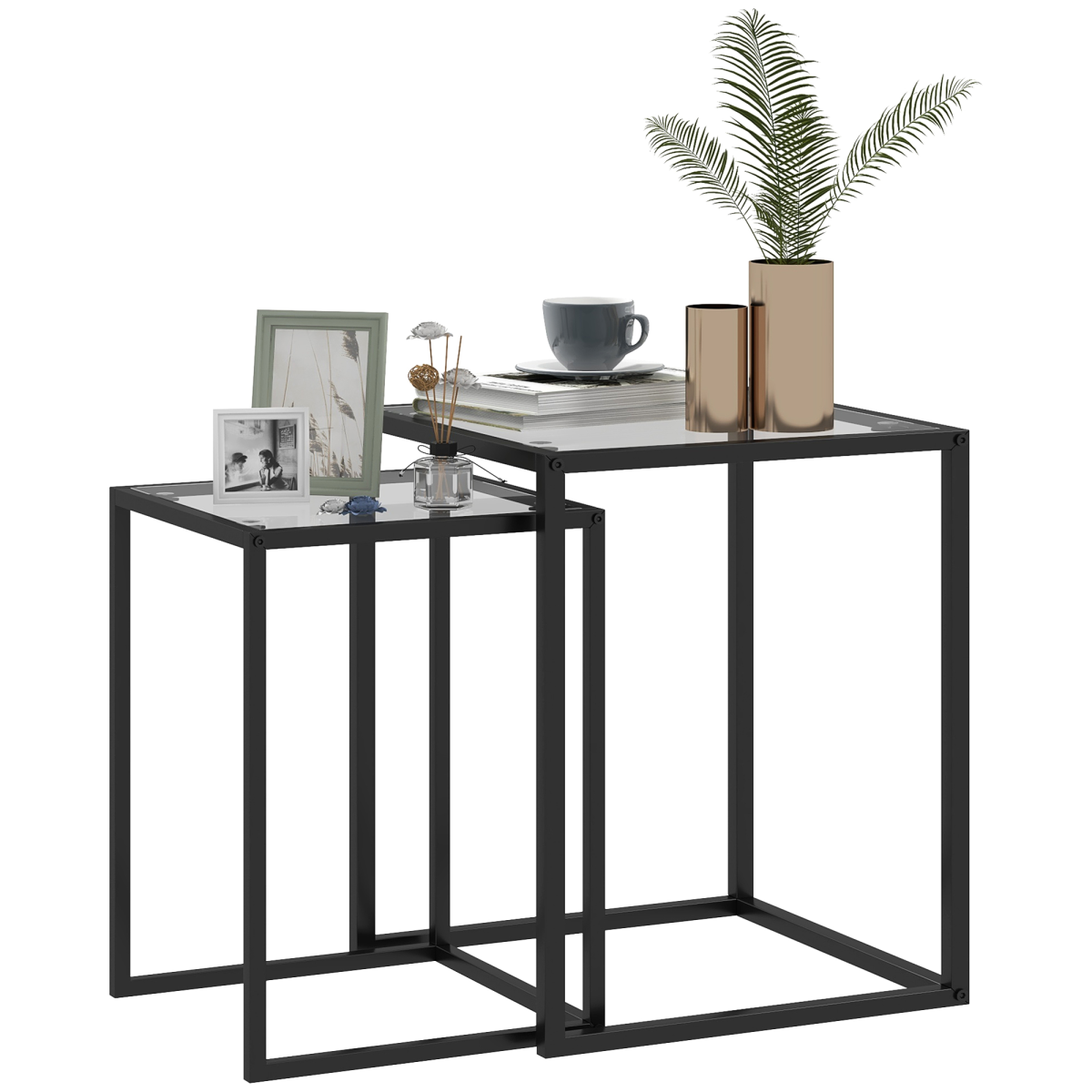 cortex-london-windsor-nesting-tables-set-2-tempered-glass-black