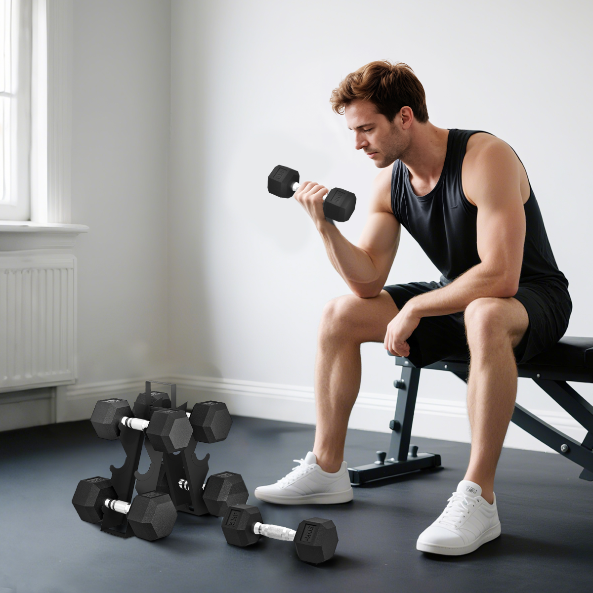 cortex-london-windsor-dumbbell-set-black-storage-rack-4kg-6kg-8kg