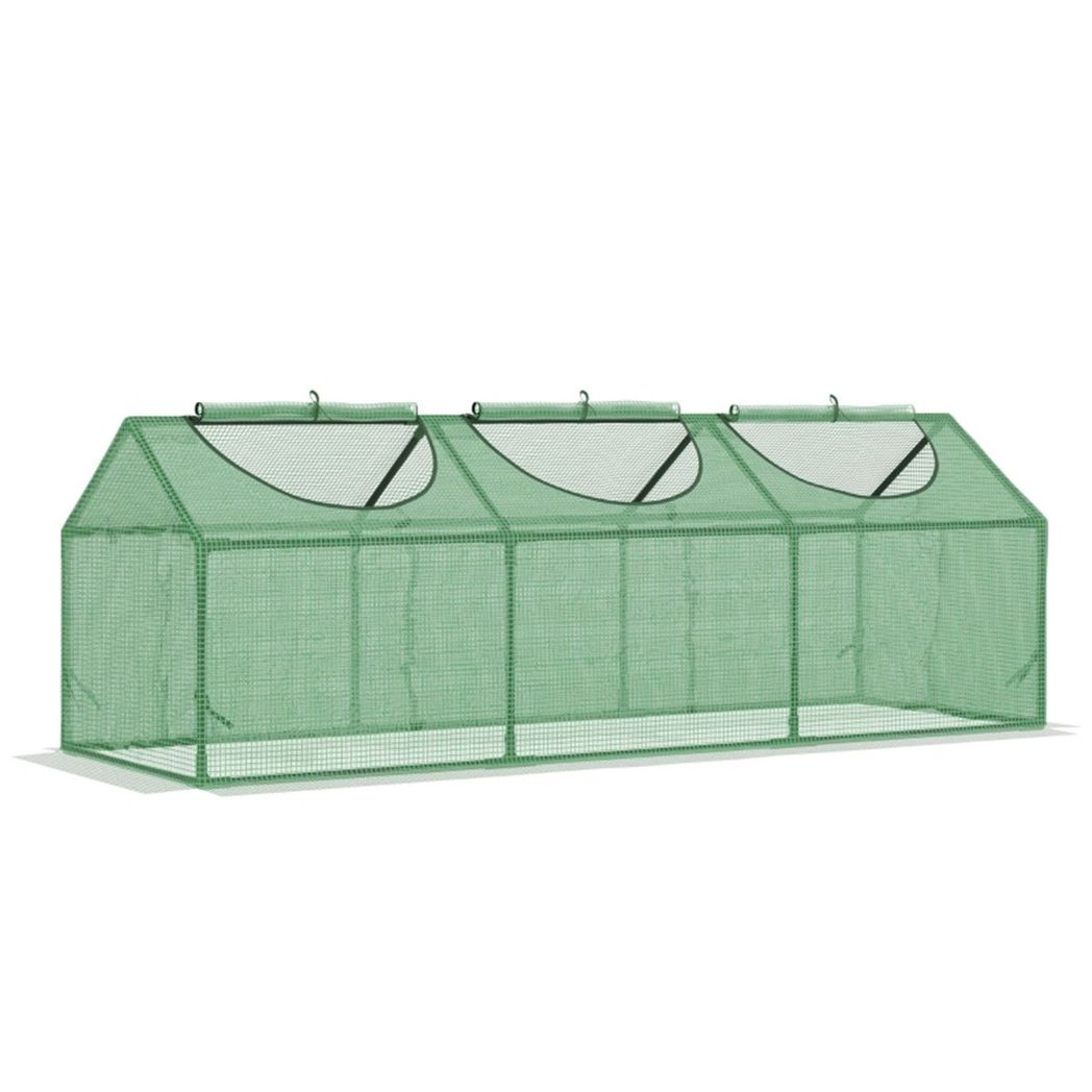 cortex-london-york-mini-walk-in-greenhouse-green-steel-pe-cover