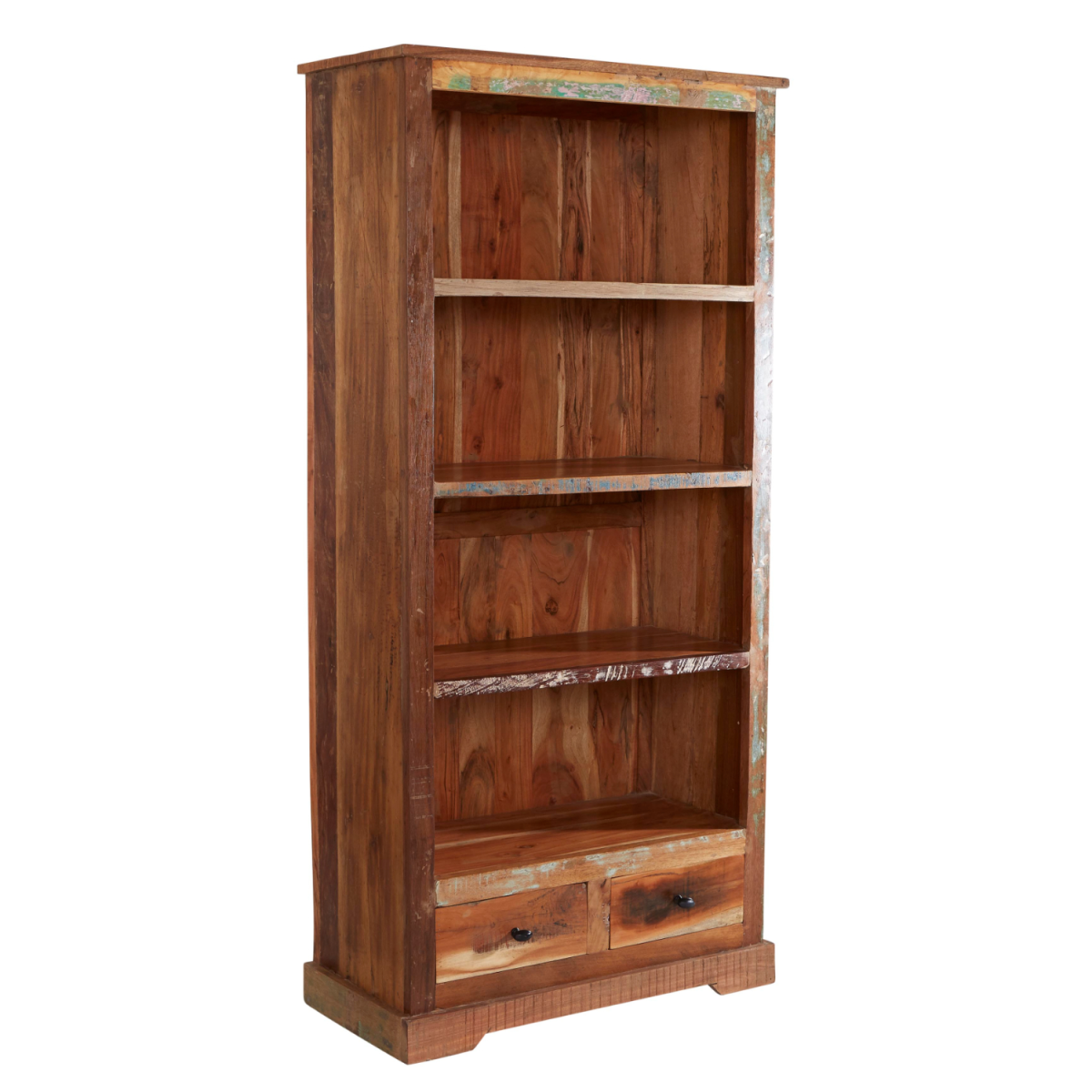 cortex-london-windsor-coastal-large-solid-wood-bookcase