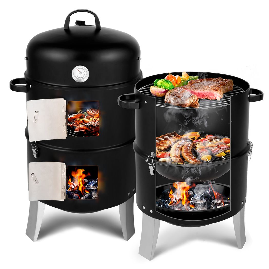 cortex-london-windsor-vertical-charcoal-smoker-bbq-grill-black