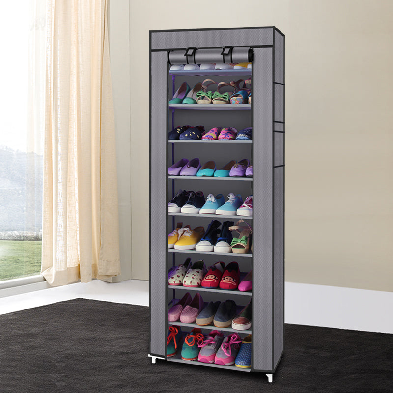 cortex-london-york-grey-nine-lattice-nonwoven-fabric-shoe-rack
