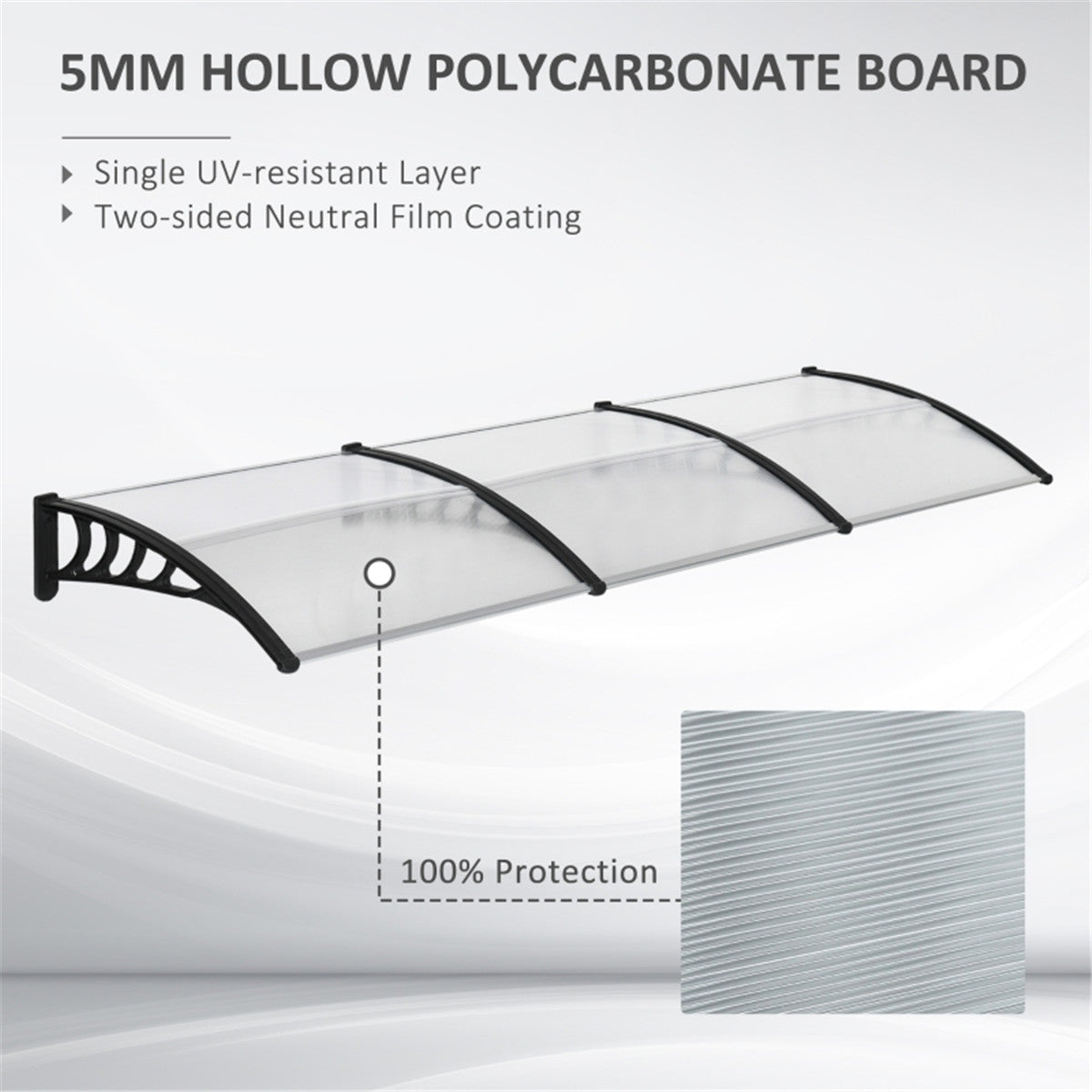 cortex-london-york-curved-door-canopy-black-clear-polycarbonate-aluminium-303cm