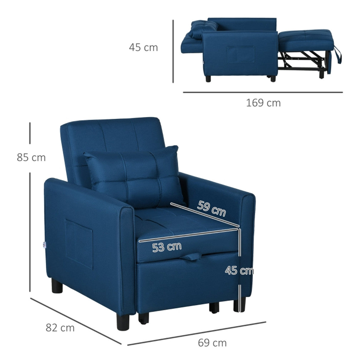 cortex-london-windsor-blue-linen-feel-chair-bed-with-pillow