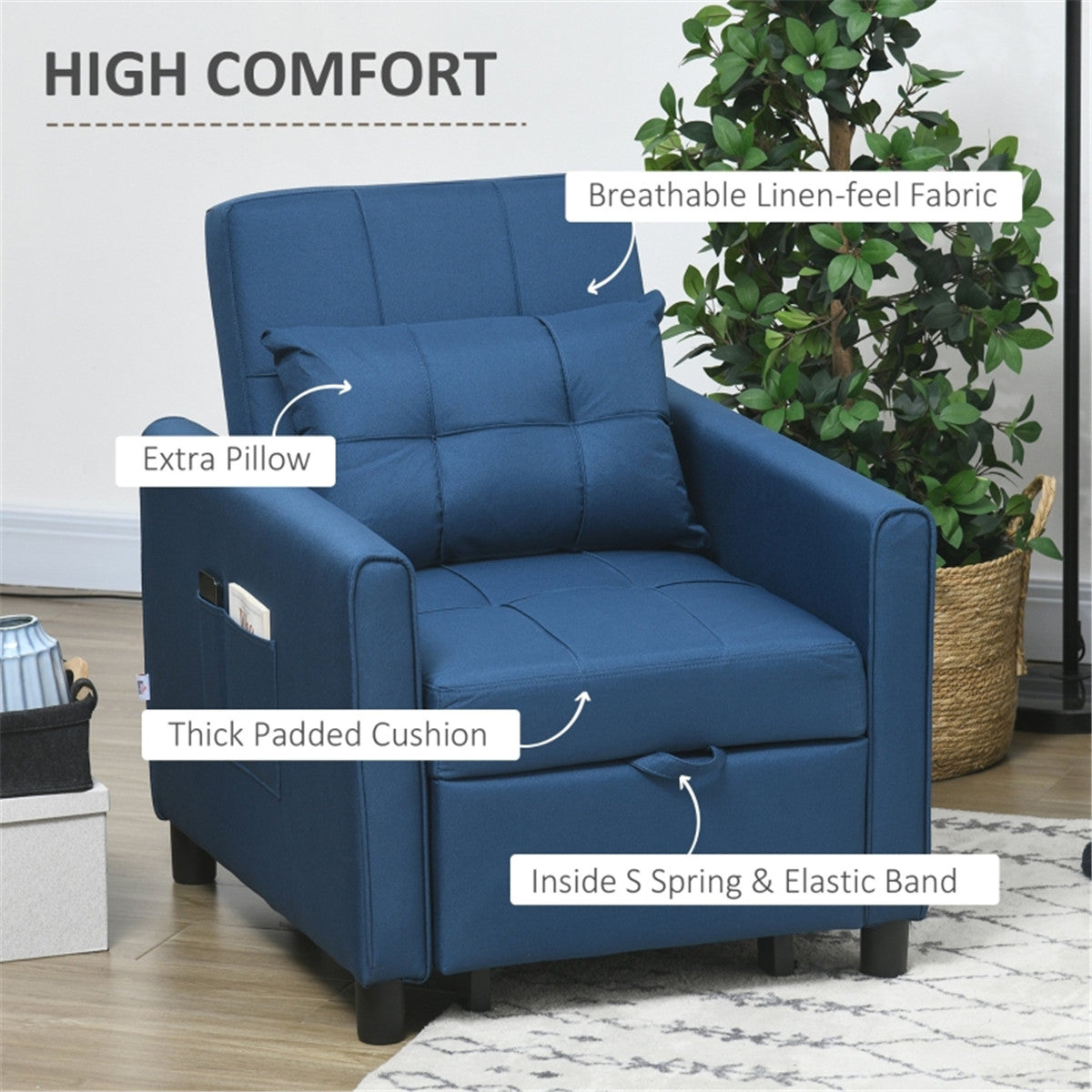 cortex-london-windsor-blue-linen-feel-chair-bed-with-pillow