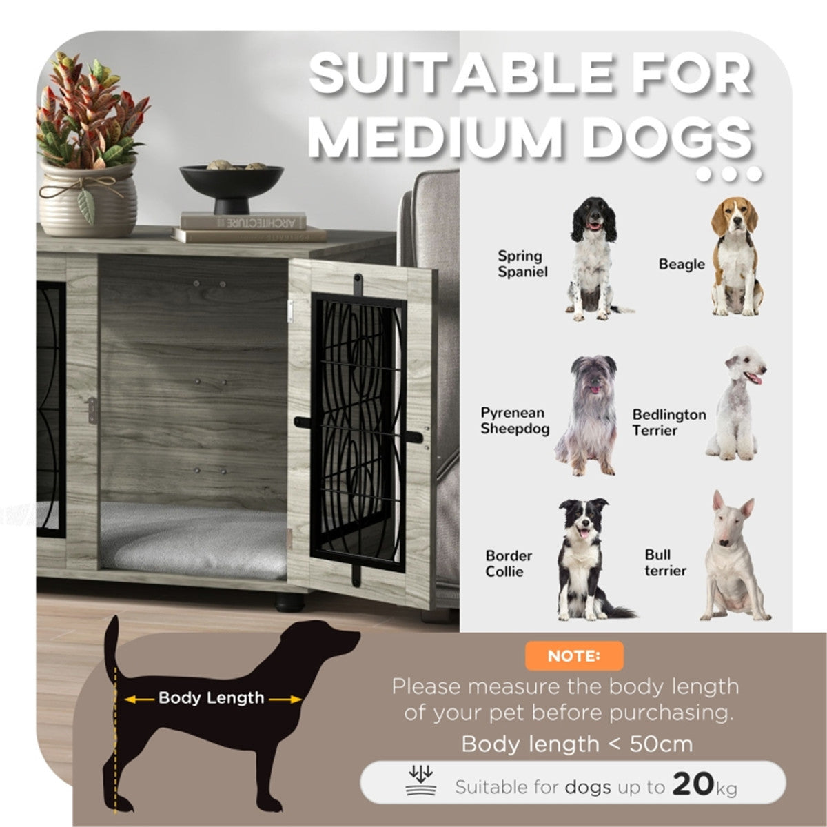 cortex-london-kensington-grey-dog-crate-side-table