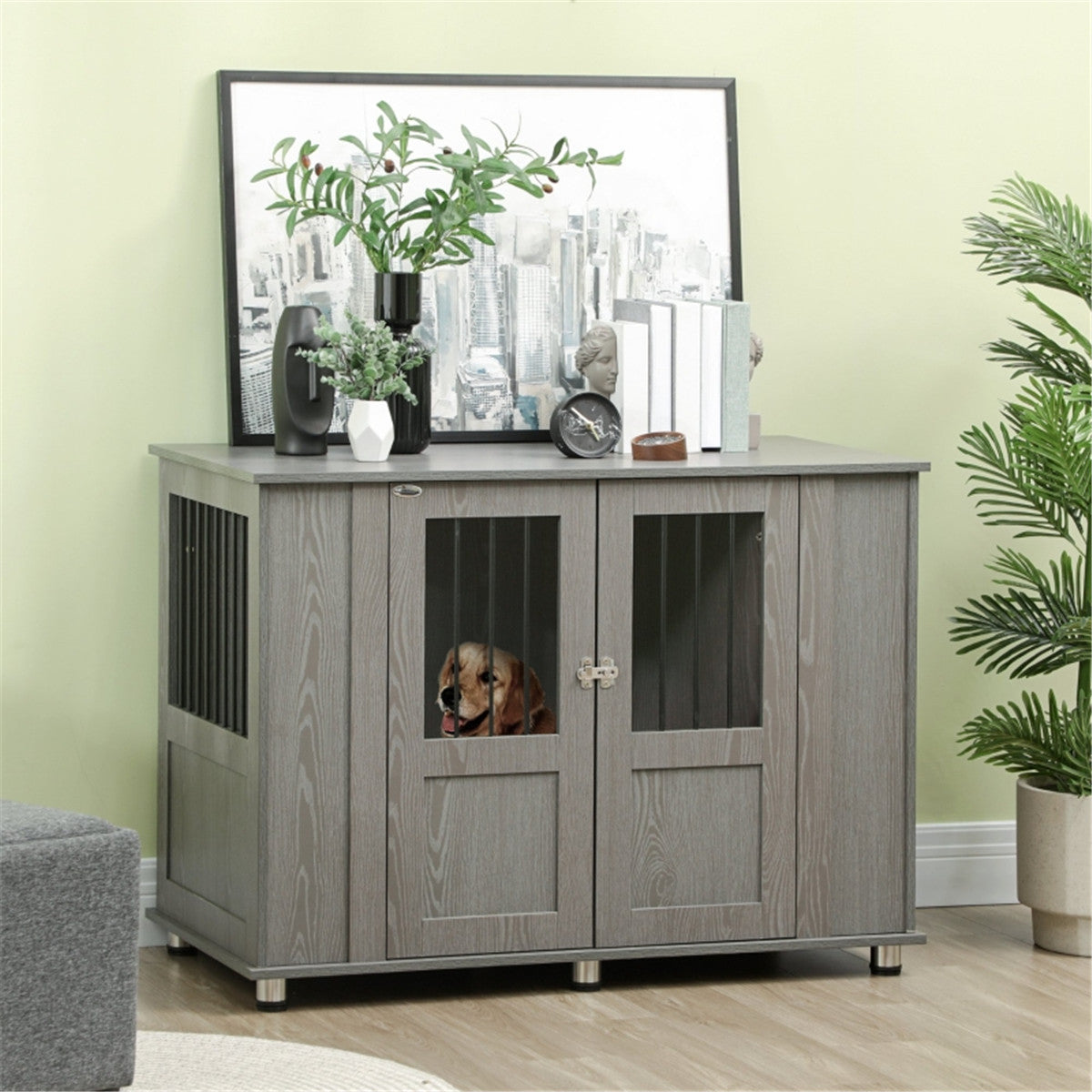 cortex-london-windsor-grey-dog-crate-for-extra-large-dogs