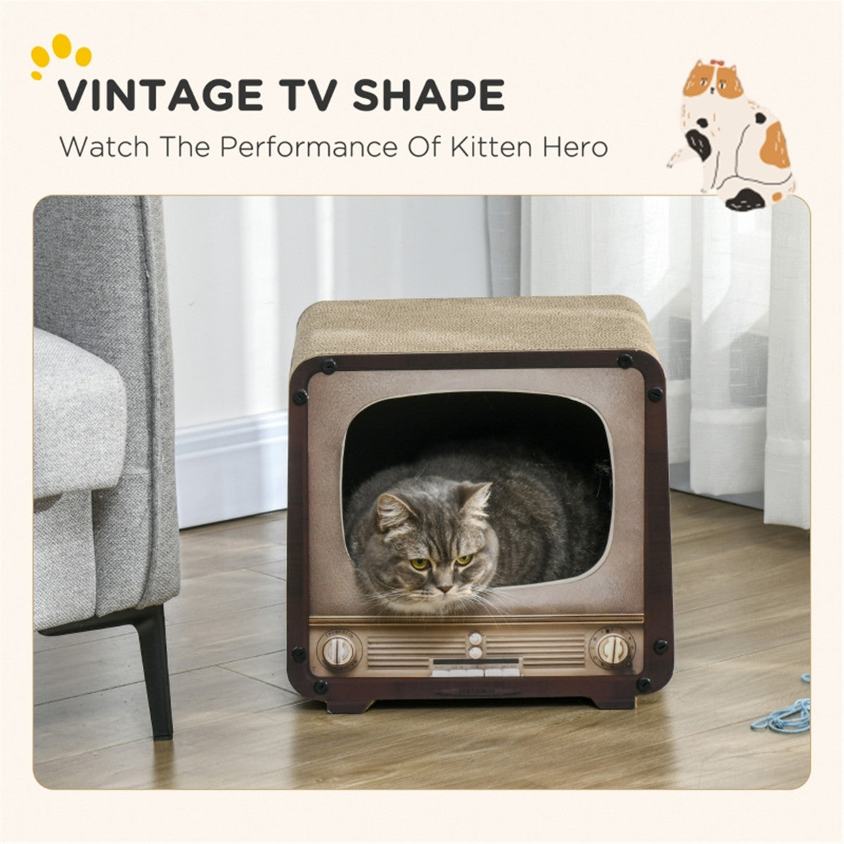 cortex-london-windsor-vintage-tv-cat-scratching-house-brown-corrugated-cardboard