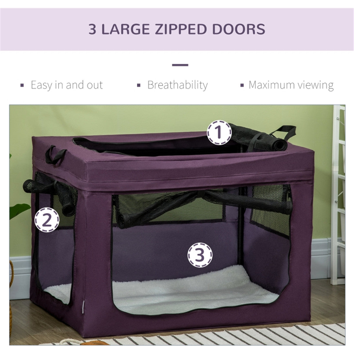 cortex-london-windsor-pet-carrier-bag-purple-and-black