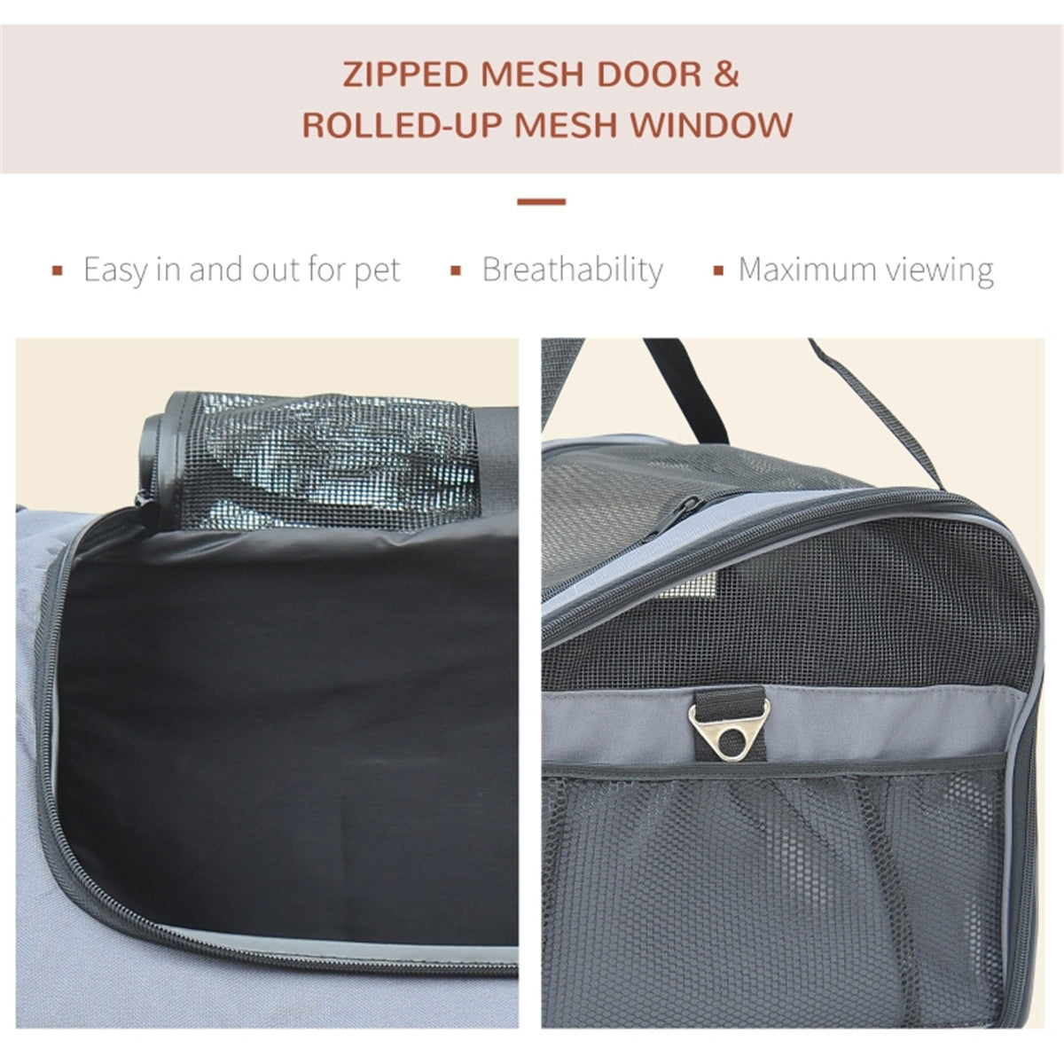 cortex-london-york-grey-pet-carrier-bag-foldable-oxford-cloth-nylon-mesh