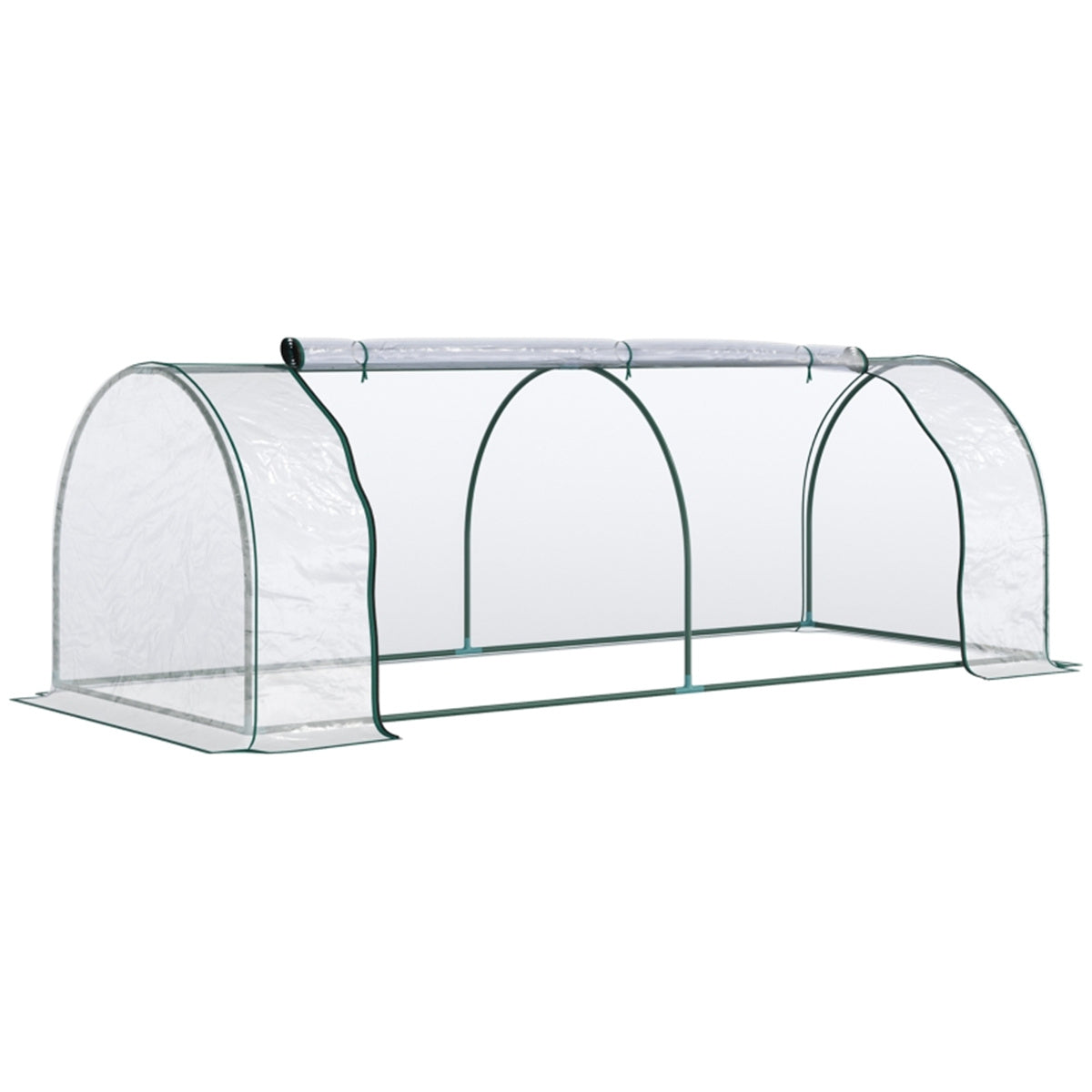 cortex-london-york-mini-walk-in-greenhouse-transparent-dark-green-steel-pvc