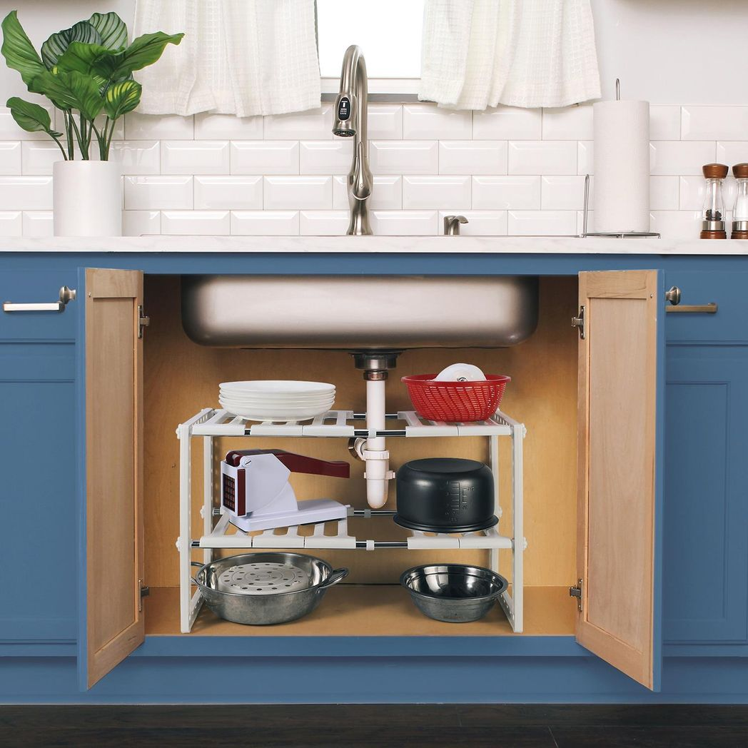 cortex-london-windsor-expandable-under-sink-caddy-rack-waterproof