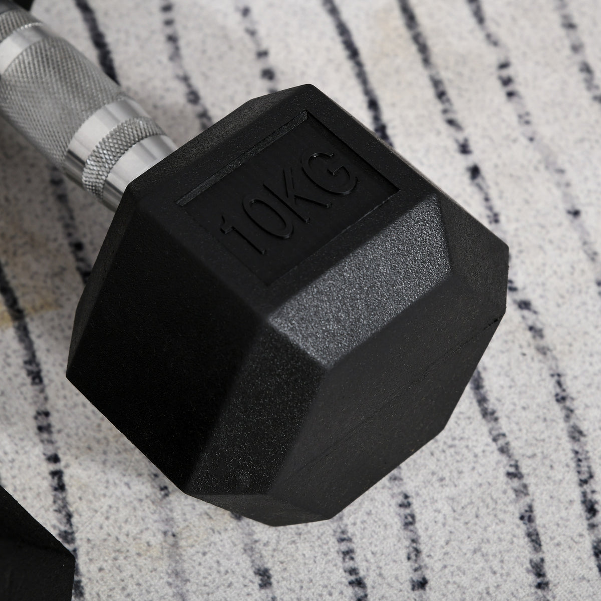 cortex-london-york-hexagonal-dumbbells-2x10kg-home-fitness-homcom