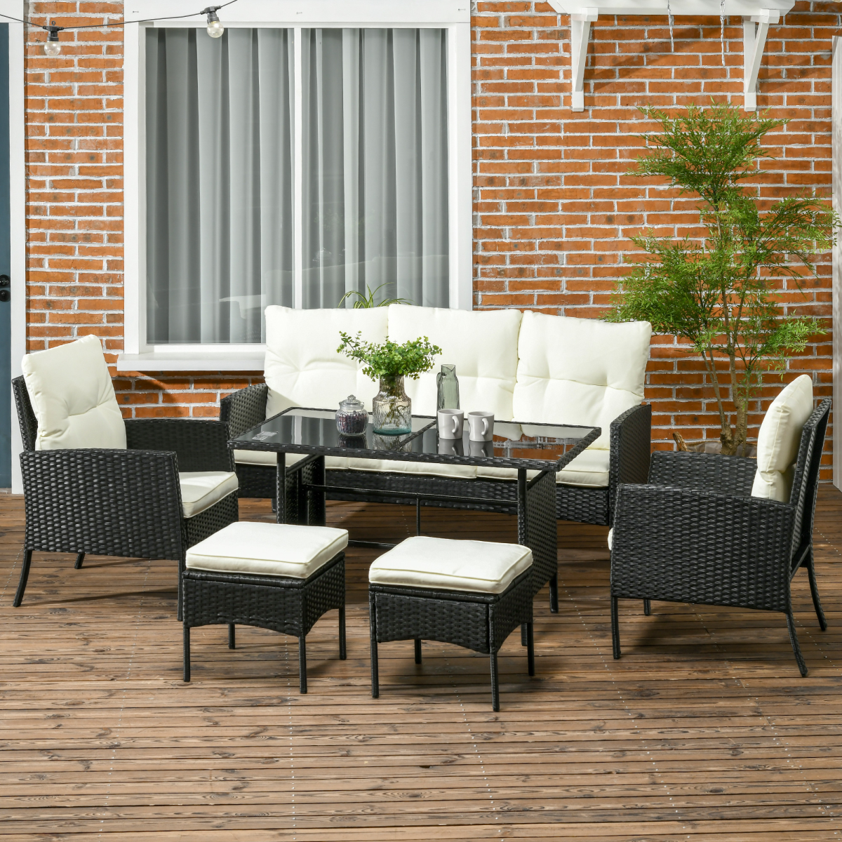 cortex-london-windsor-rattan-garden-sofa-set-three-seater-armchairs-footstools-glass-top-table-white