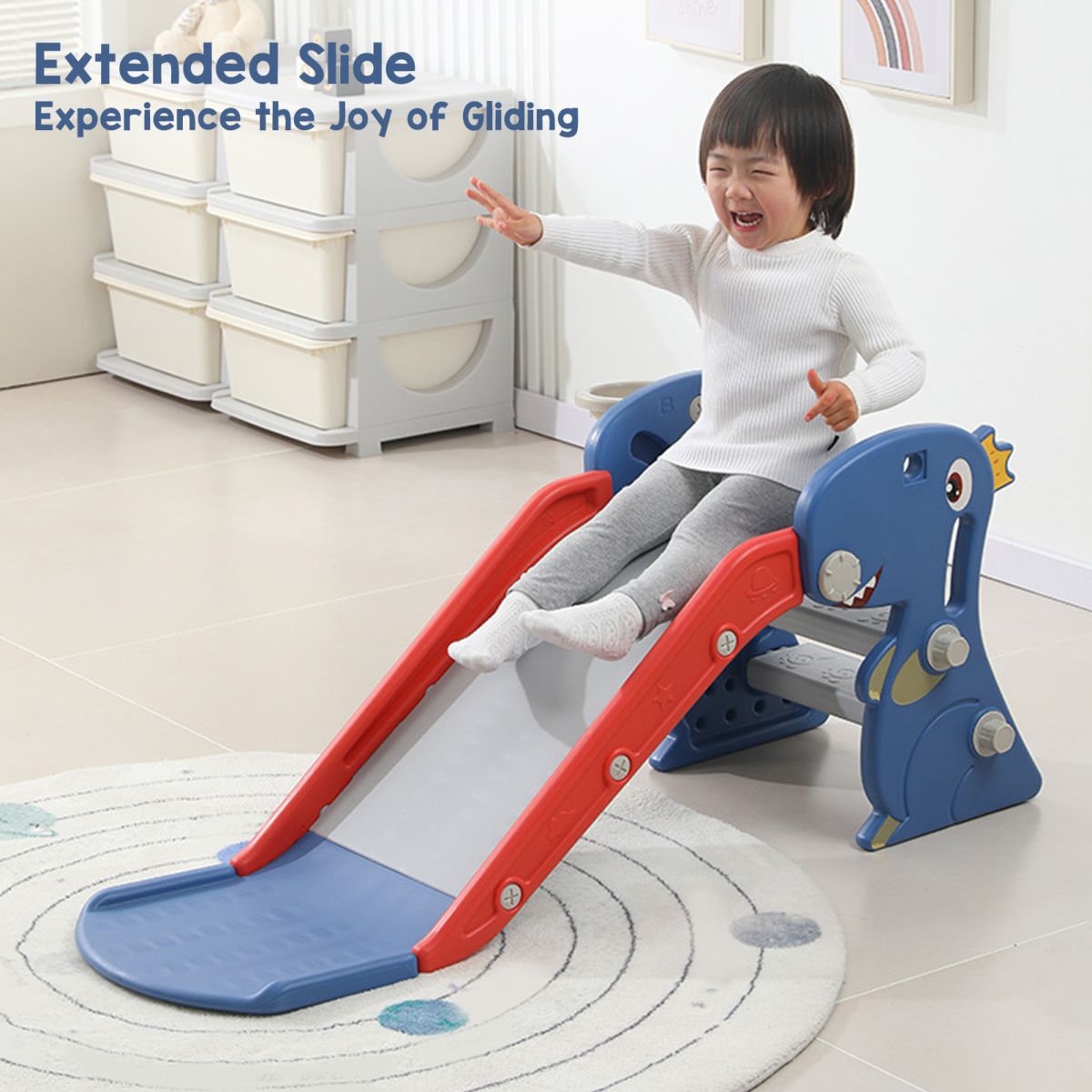cortex-london-windsor-blue-dinosaur-toddler-indoor-slide-pe-0-to-3-years