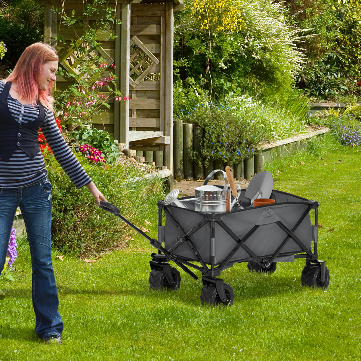 cortex-london-brighton-folding-beach-cargo-wagon-dark-grey