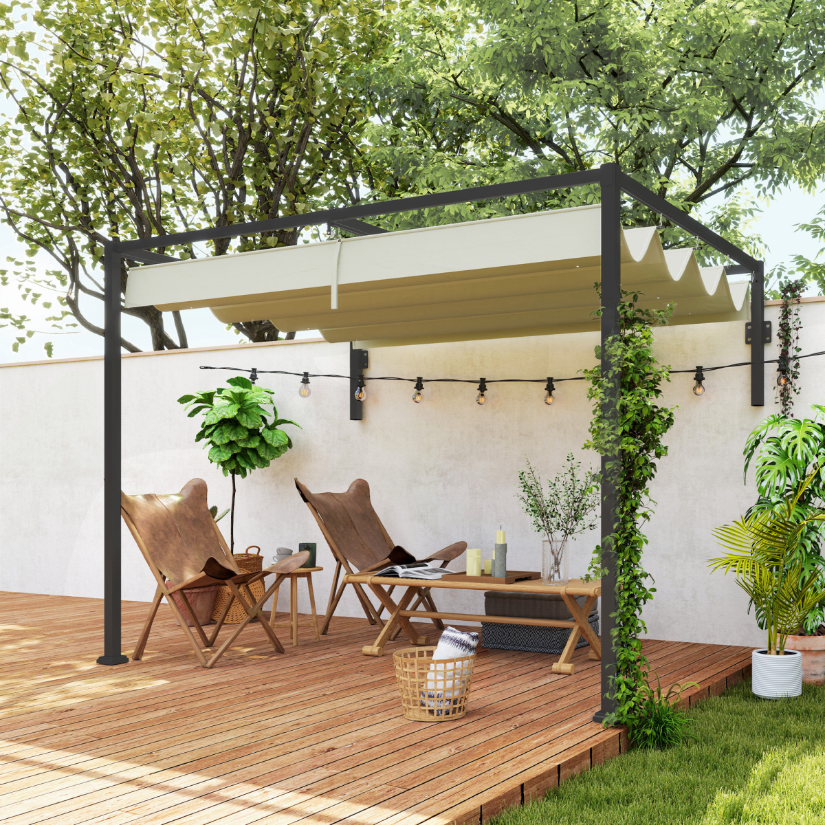cortex-london-york-retractable-roof-wall-mounted-pergola-khaki