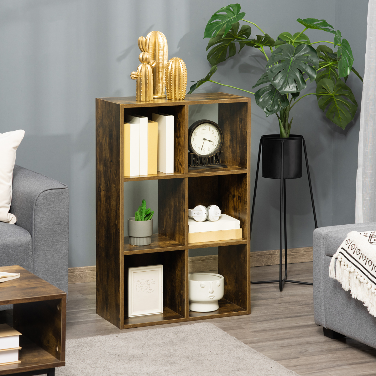 cortex-london-york-industrial-rustic-brown-storage-bookcase